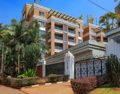 A Simba Properties residential and commercial building in Kampala